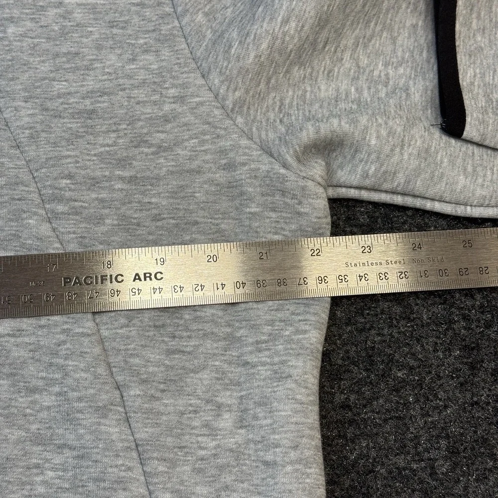Men's Adidas Full Zip Grey Hoodie Size Medium